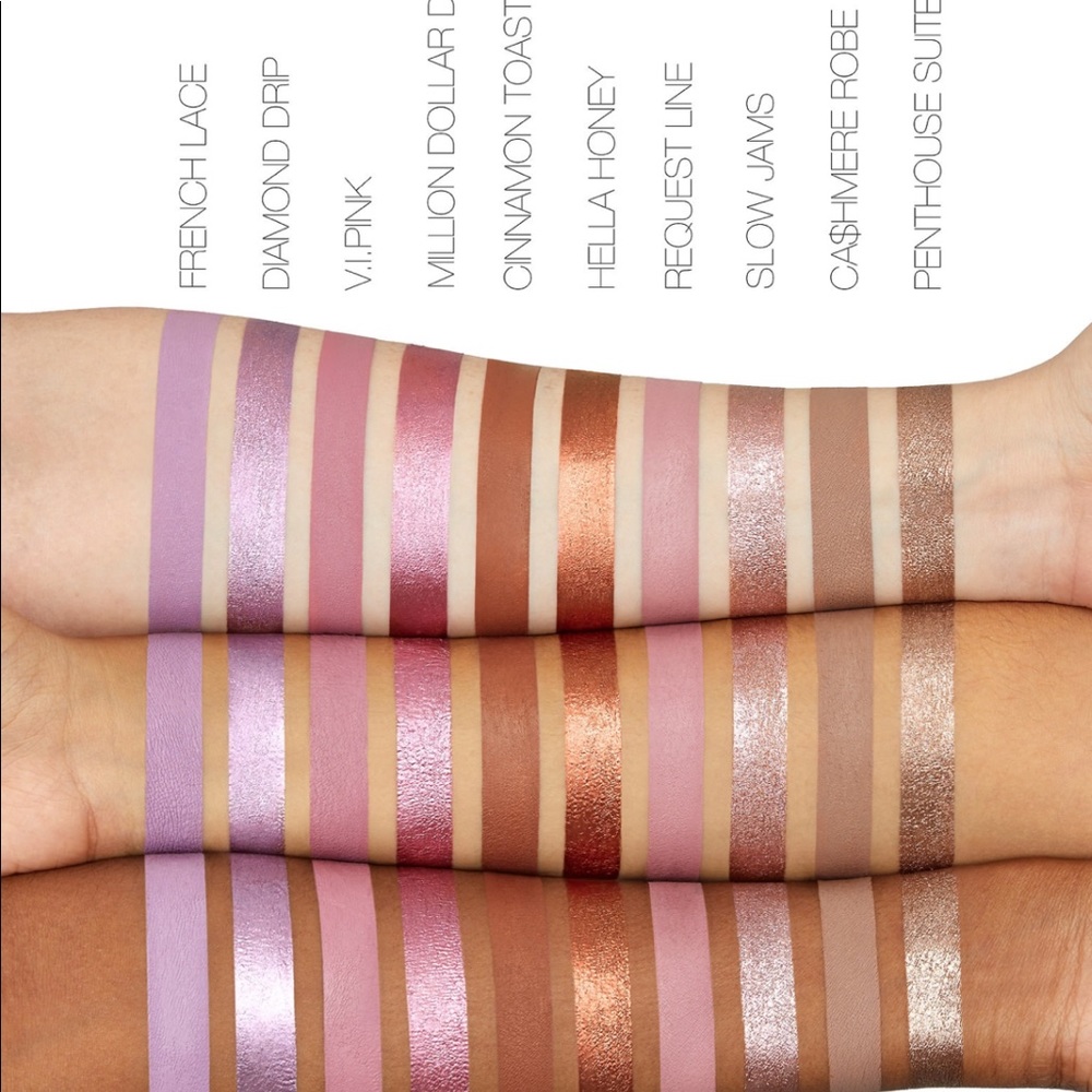 Huda Beauty Matte & Metal double ended Eyeshadows